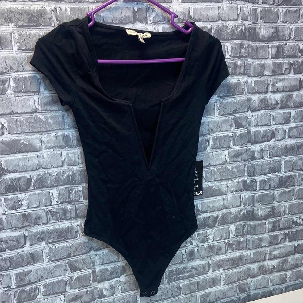 NWT Express Black Women's bodysuit